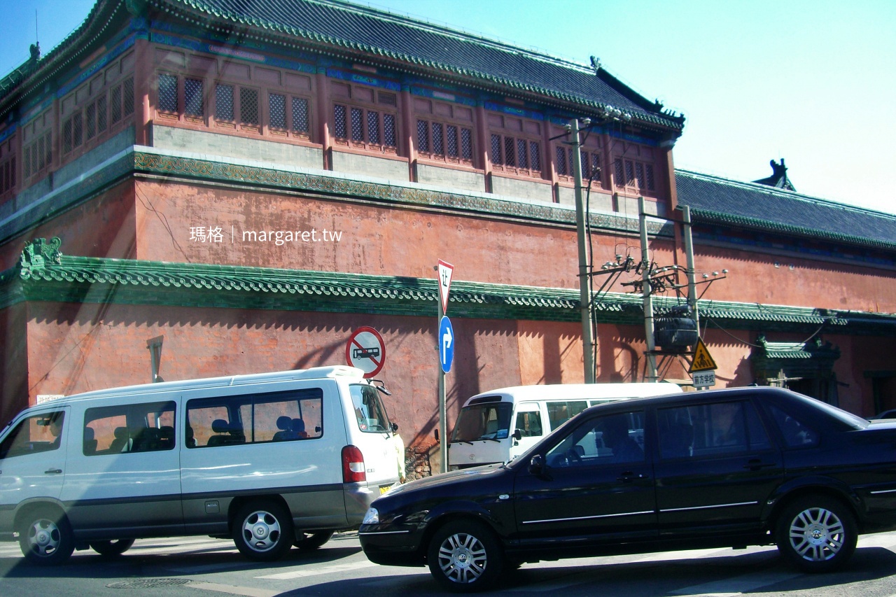 北京出租車車窗外街景，往王府井全聚德沿途浮影。