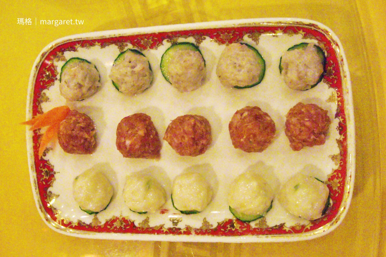 滿福樓涮羊肉綜合丸子。