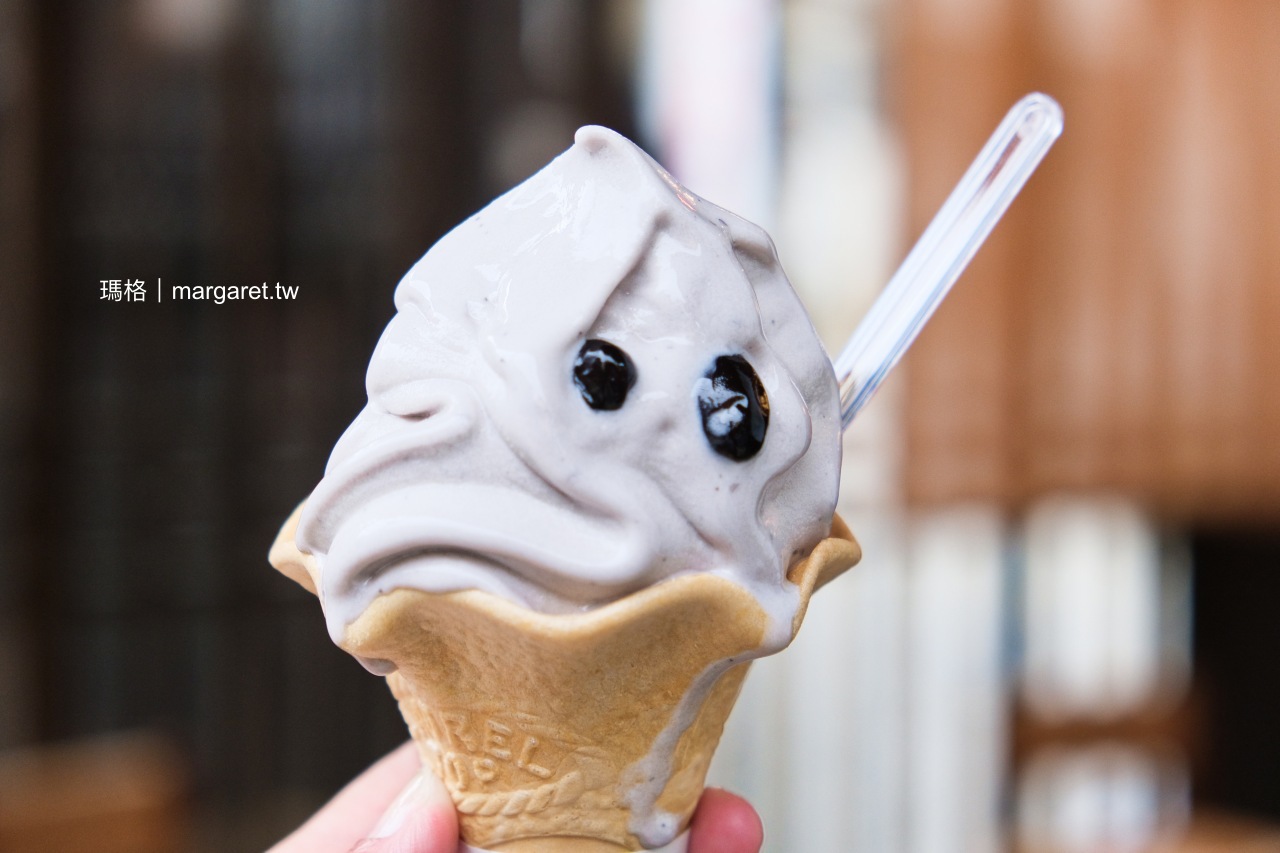 Mamekiyo (まめ清)。有馬溫泉甜品店｜黑豆冰淇淋。迷你甜甜圈