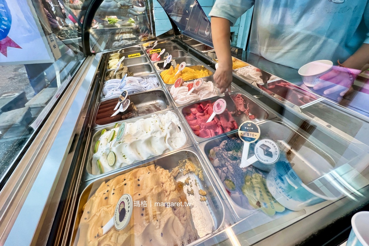 Le Pelican貝力岡法式冰淇淋。墾丁大街｜標榜使用高濃度水果製成