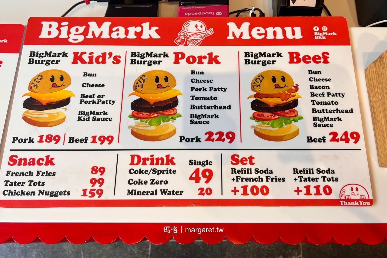 BigMark Burger。曼谷時尚漢堡店｜BTS Khlong Tan站美食