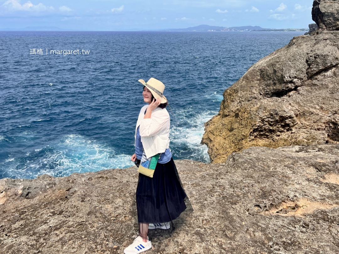 沖繩包車一日遊。8小時行程分享｜萬座毛、讀谷村最美海景、世界遺產、美國村