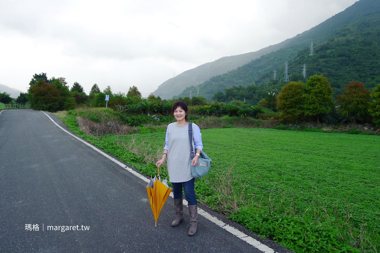 花蓮吉安落羽松林 初英電廠尾水旁靜謐林道