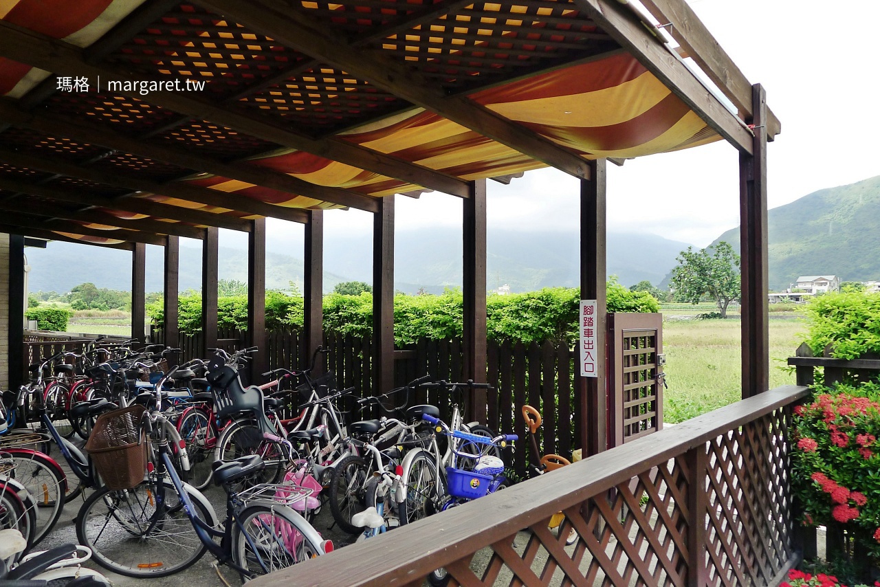 花蓮吉安干城社區自行車道 金澤居民宿周邊騎車路線 綠色廊道入口