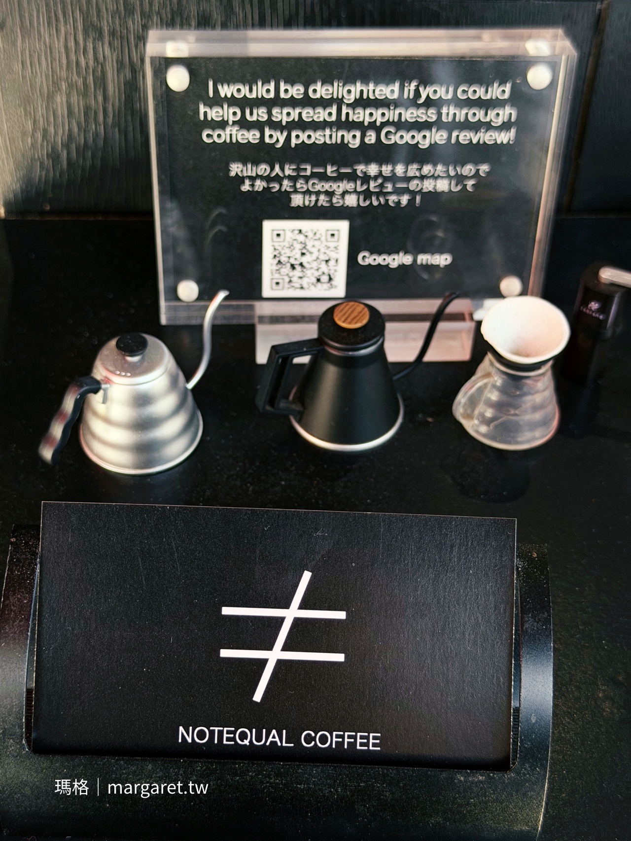 大阪本町站精品咖啡館 NOTEQUAL COFFEE 可愛食玩小擺設