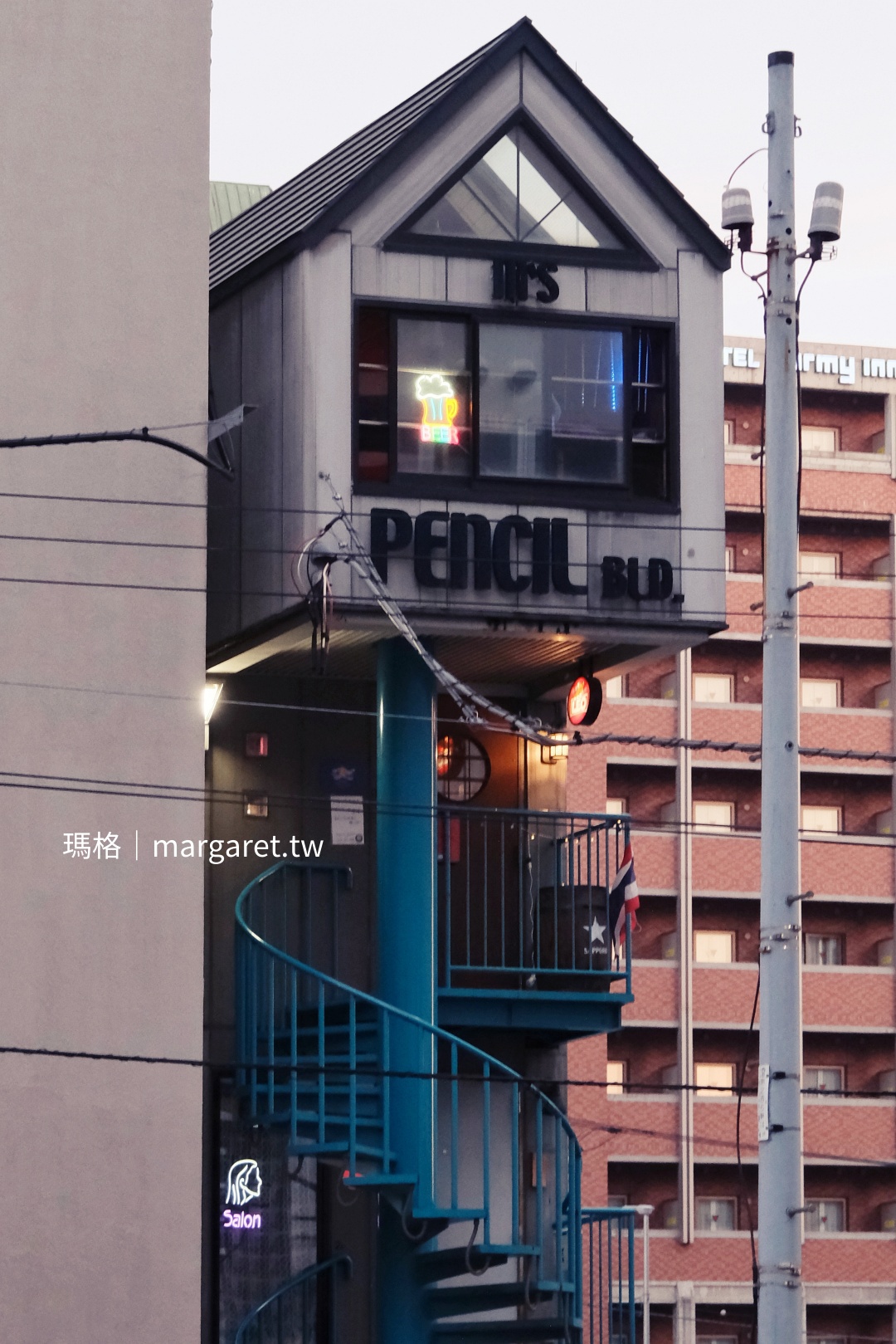 札幌Pencil BLD。魔幻的鉛筆大廈｜焼鳥屋紡gi（ツムギ）下次再來