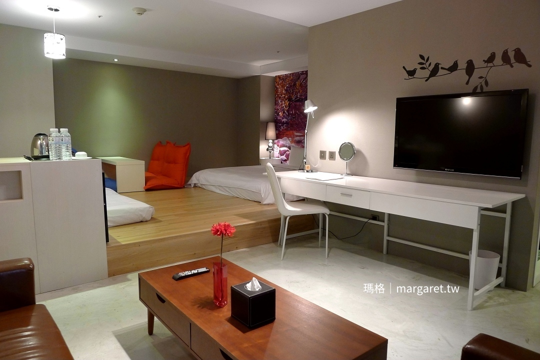 承億文旅淡水吹風四人房。