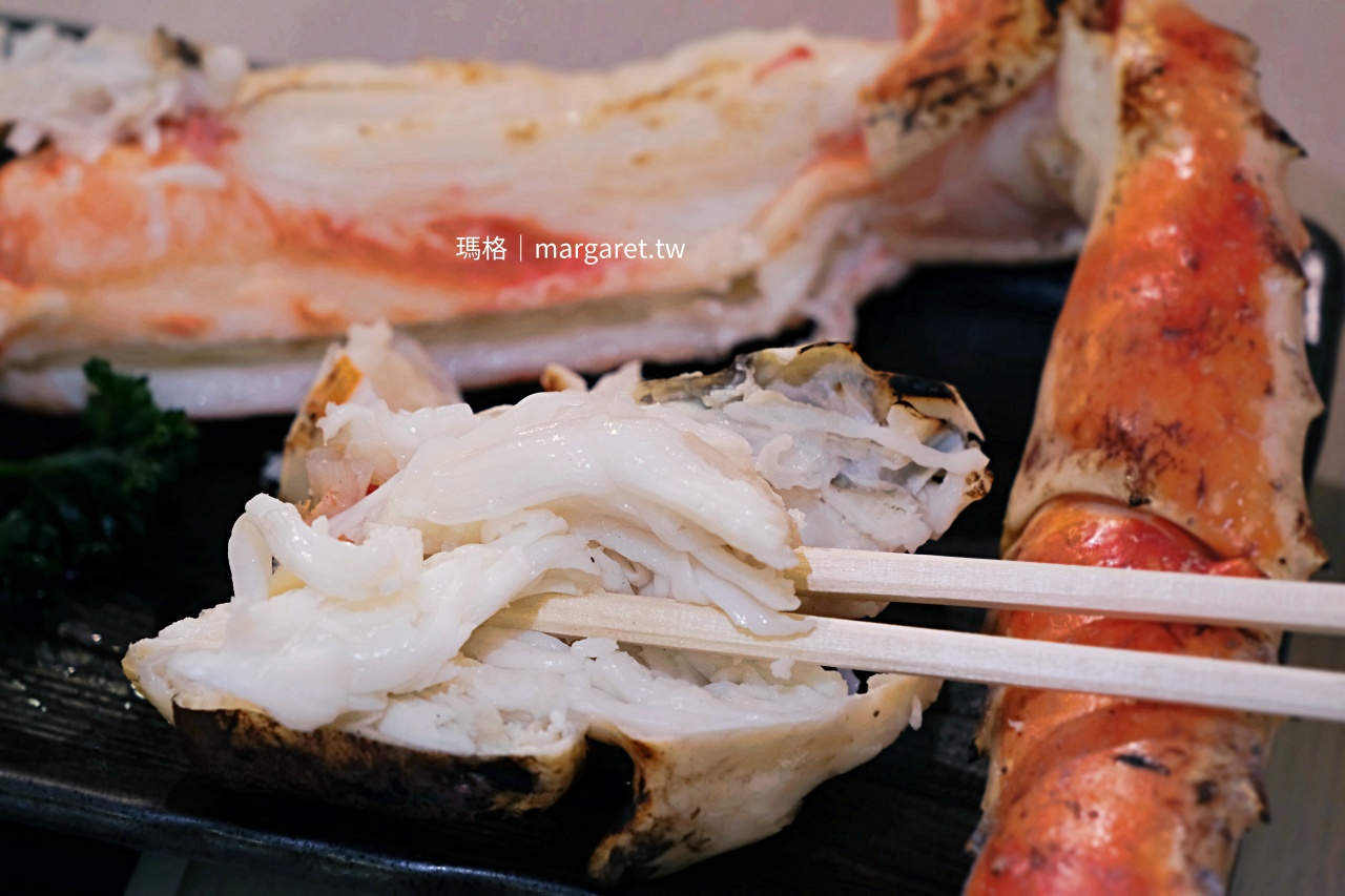 函館朝市美食。榮屋食堂｜原來吃一根帝王蟹腳是會飽的