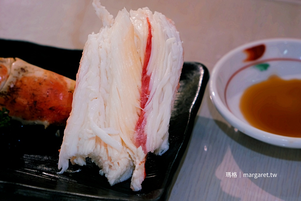函館朝市美食。榮屋食堂｜原來吃一根帝王蟹腳是會飽的