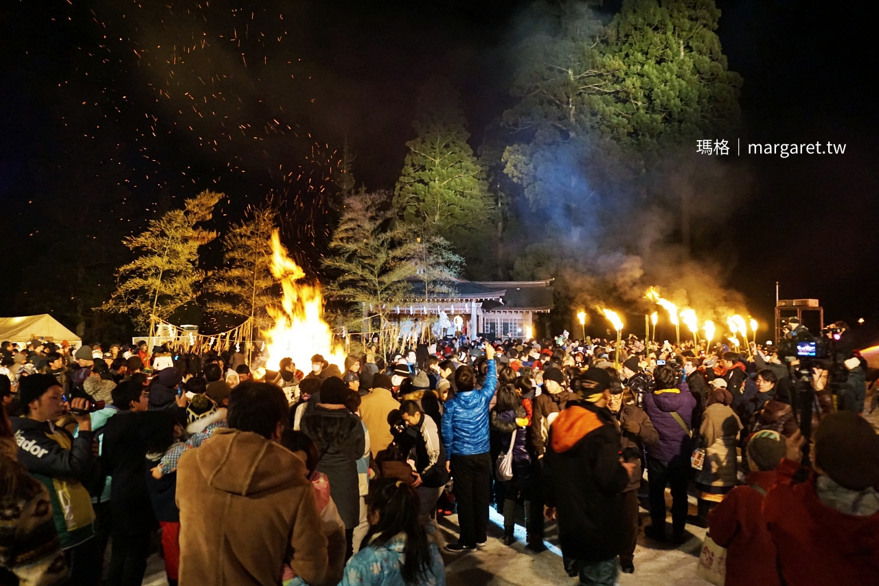 真山神社神樂殿夜間表演 湯之舞鎮釜祭向神靈祈安儀式