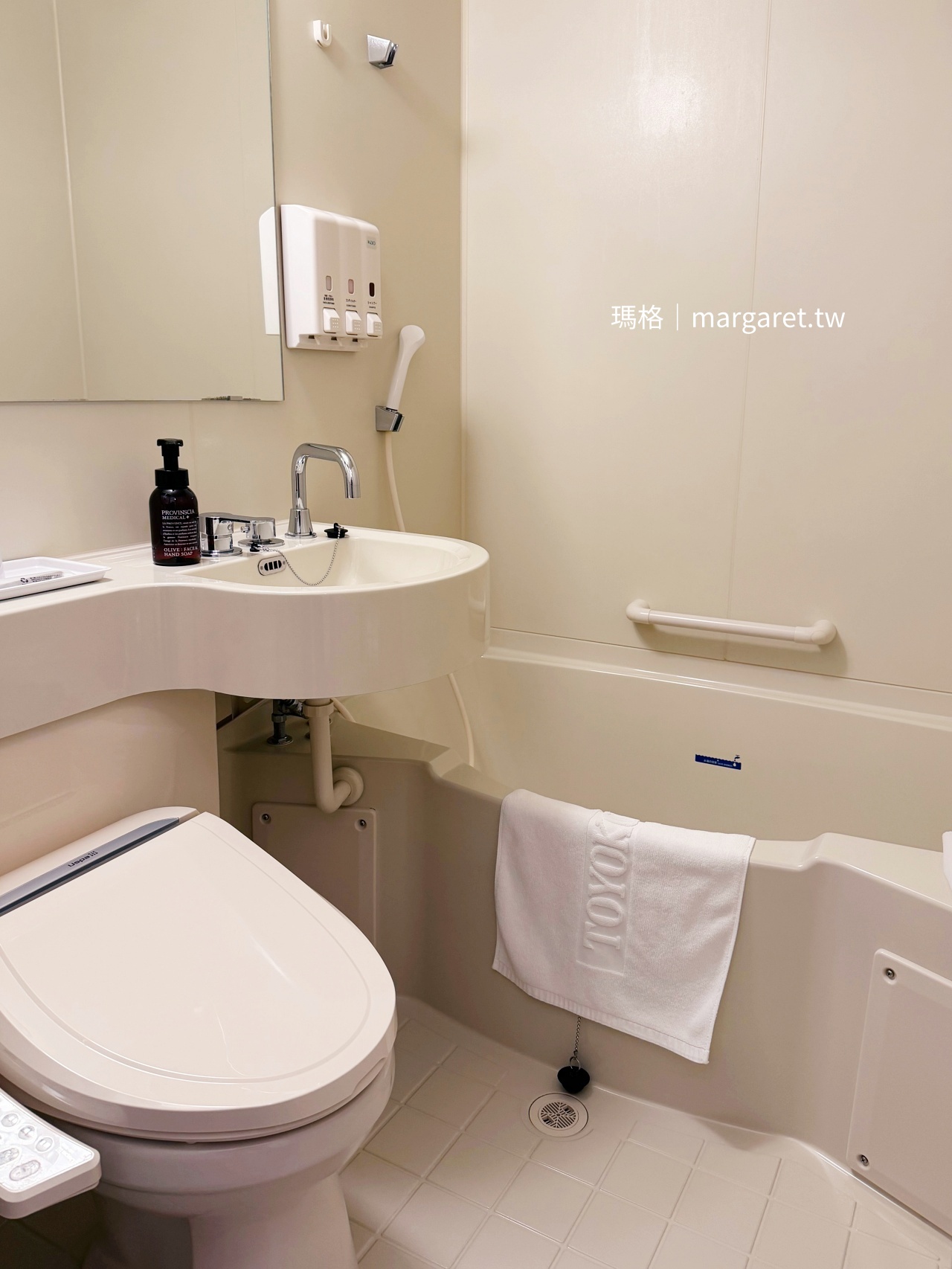 東橫INN大宮站東口衛浴設施。