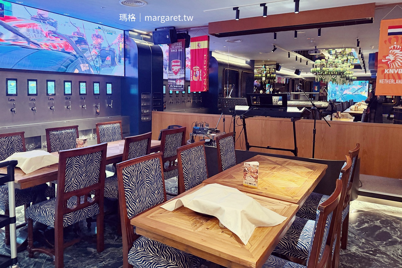 嘉義金色三麥耐斯店 大螢幕牆面 體育賽事轉播設備