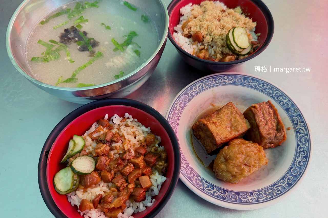 台南卓家汕頭魚麵 肉燥飯魚酥肉燥飯綜合湯油豆腐滷丸一桌小吃