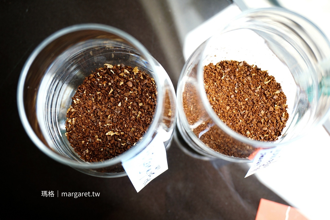 花蓮Anna Coffee現磨咖啡聞香。