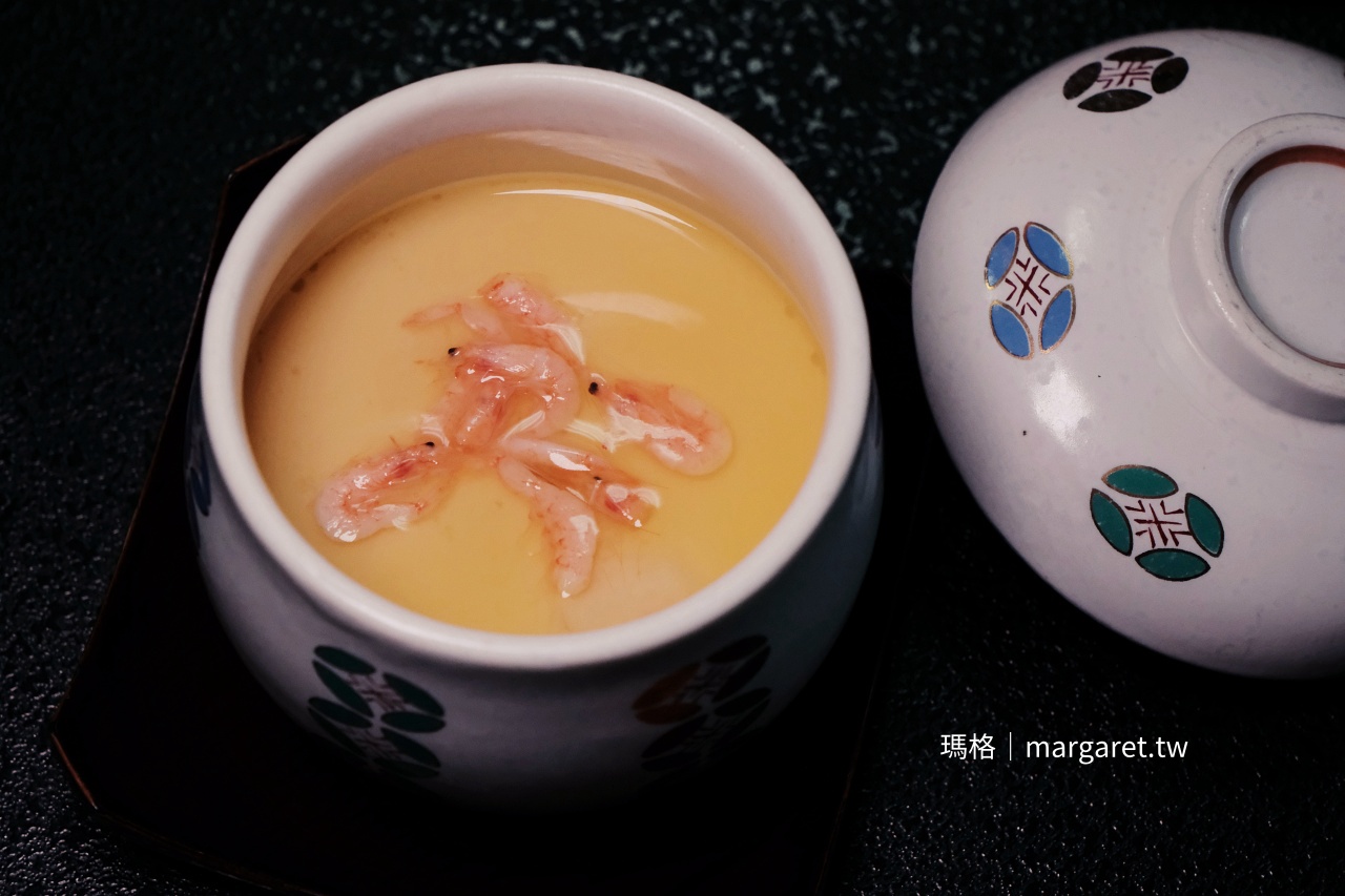 的山莊蓋物 櫻花蝦羽二重蒸蛋 特寫