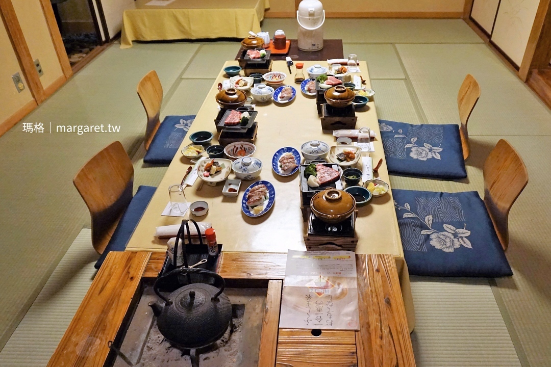 福島縣東北湯宿 万葉の宿八景園 部屋食 磐梯熱海溫泉客房懷石料理晚餐