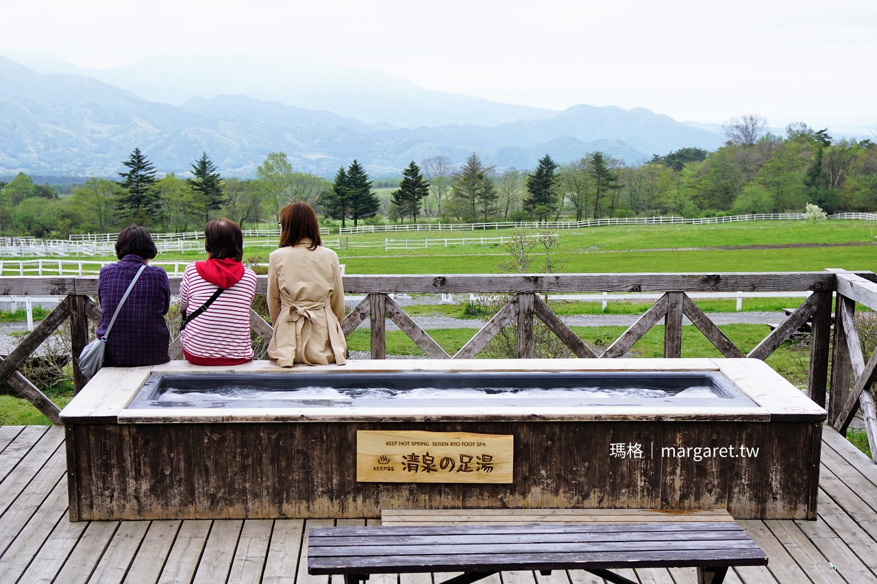 清里高原。清泉寮泡足湯賞富士山｜黃金牛奶霜淇淋