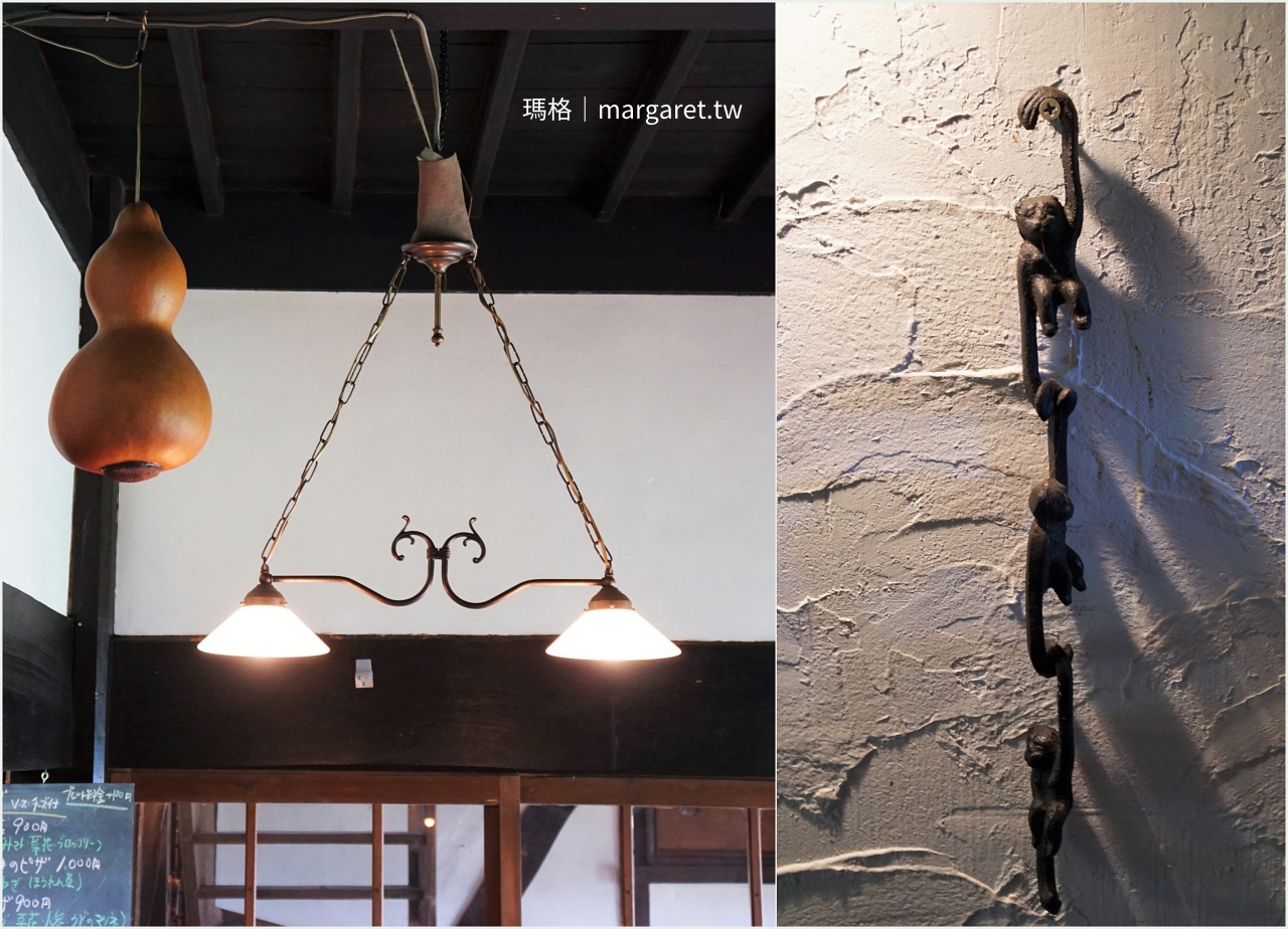 清里古民家engawa店內老件燈具、壁勾掛件。