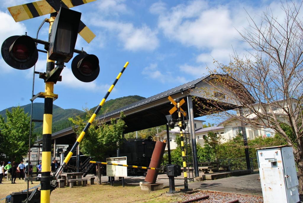 鹿兒島吉松站 C55形52號 靜態保存蒸汽機車