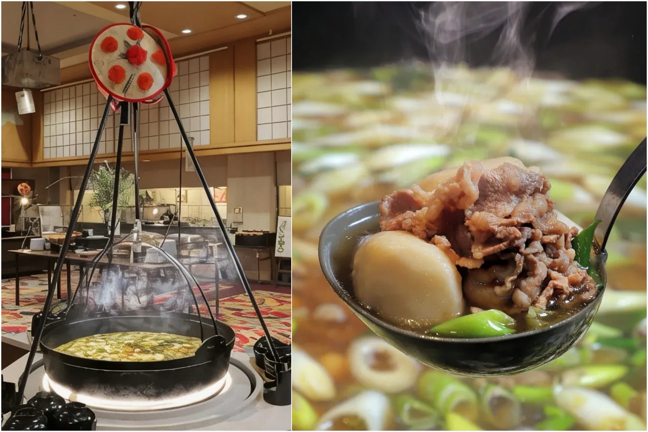 山形古窯早餐 直徑80公分特大芋煮鍋