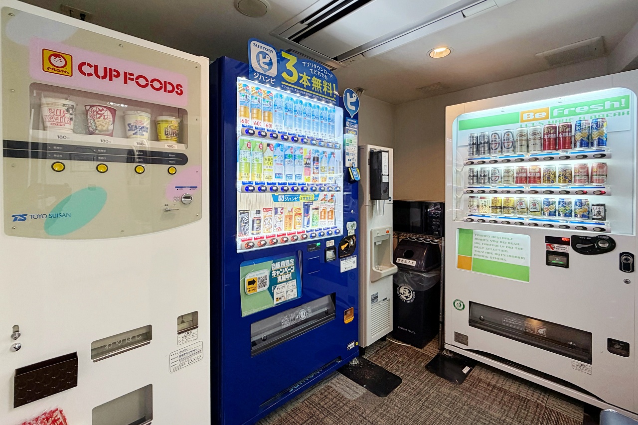 長岡法華飯店 公共設施 自動販賣機