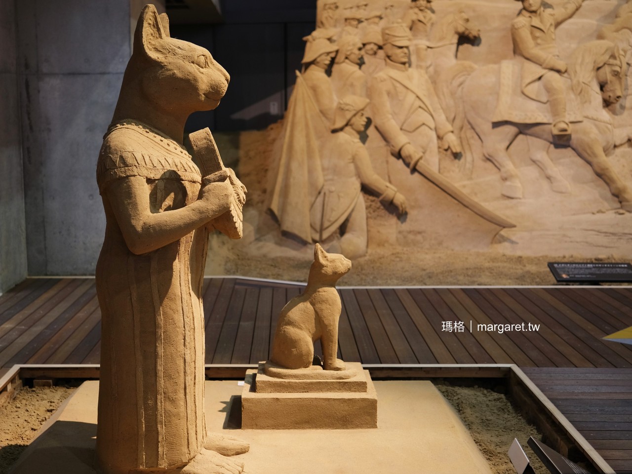 鳥取砂之美術館。世界唯一室內沙雕美術館｜砂で世界旅行《埃及篇》開展