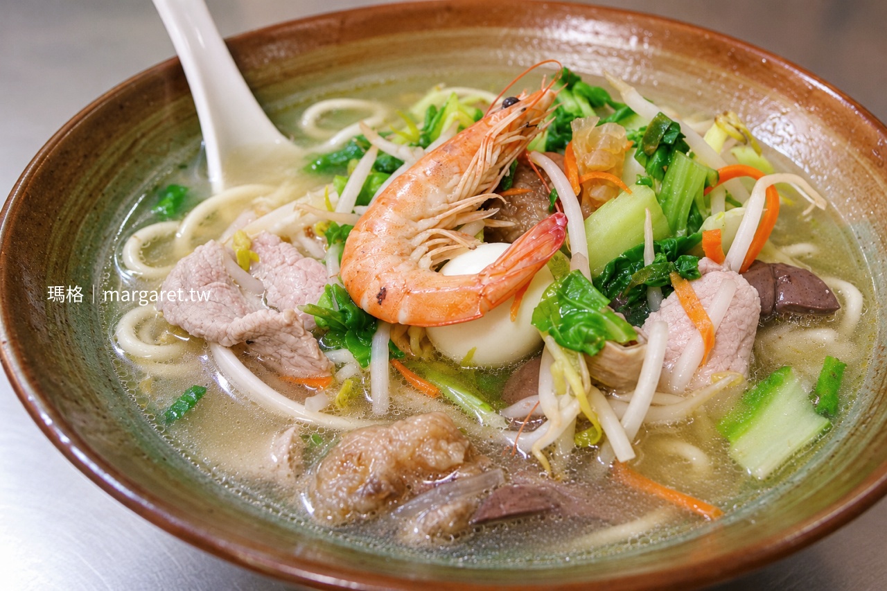 四海居什錦麵｜宜蘭北館市場美食，Q 彈曼波魚皮與鮮香鯊魚煙