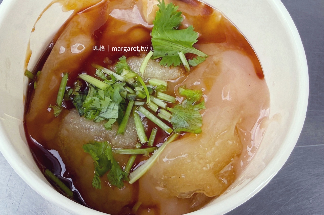 台北南京三民彰化肉圓近照。