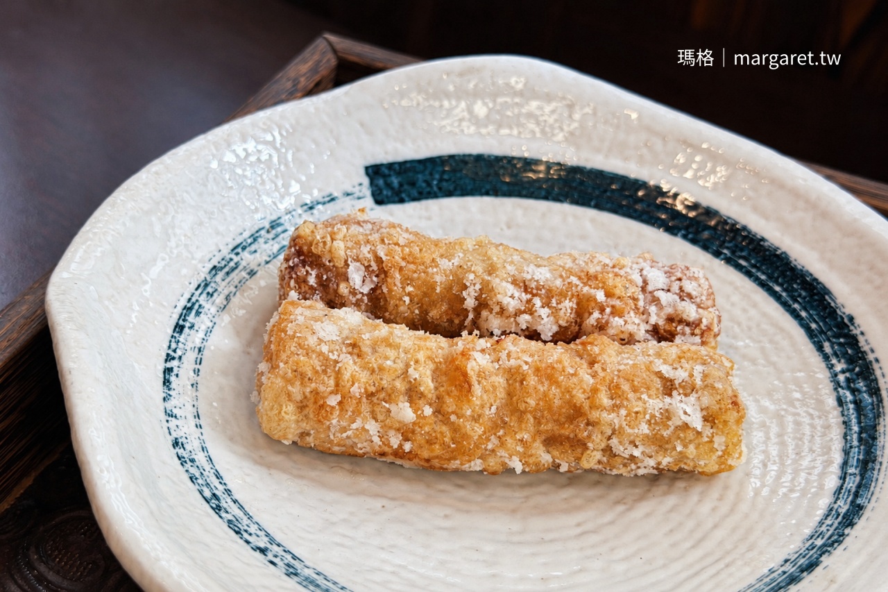 芳月亭酥炸雞捲 外皮酥脆扎實的古早味小菜