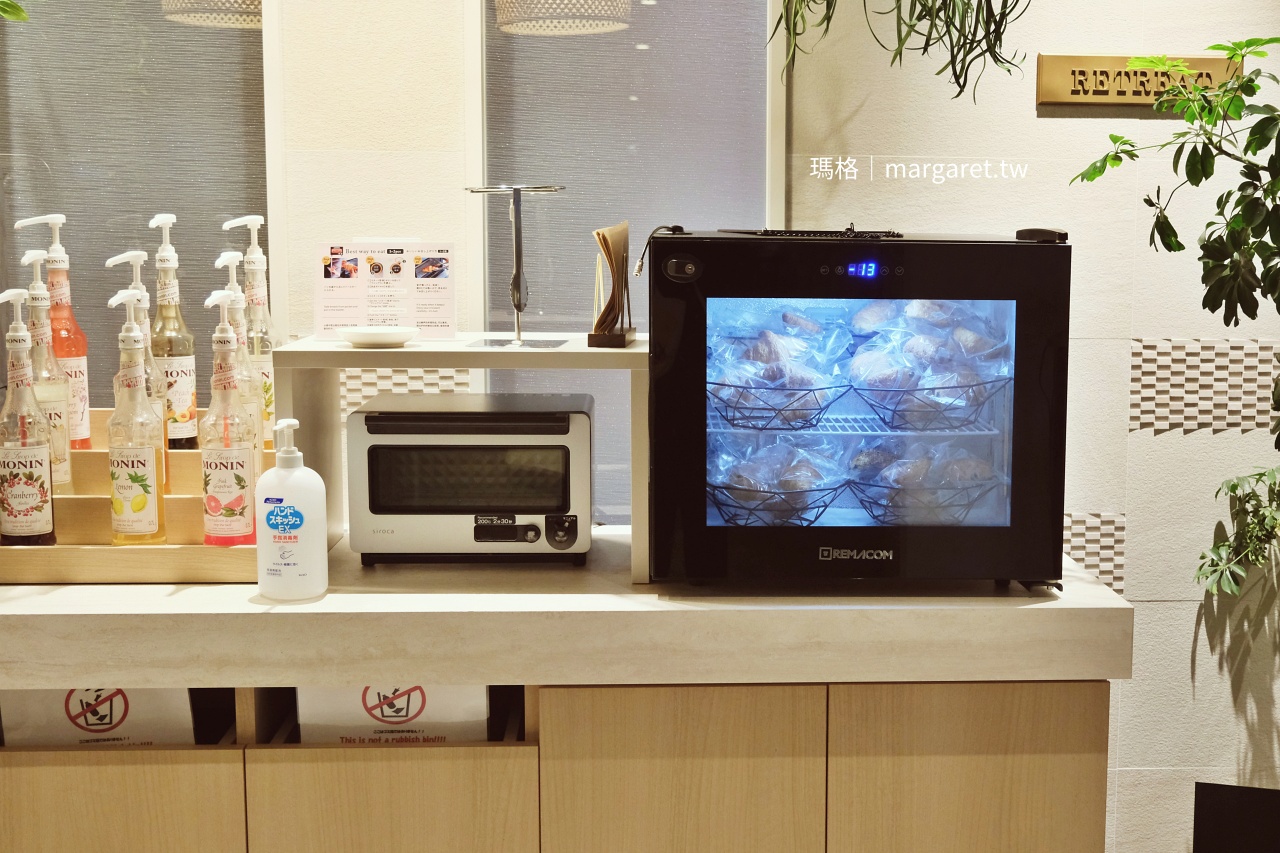 東急STAY四谷。天井花園Free Lounge｜房間專屬洗脫烘衣機、小廚房、智慧電視