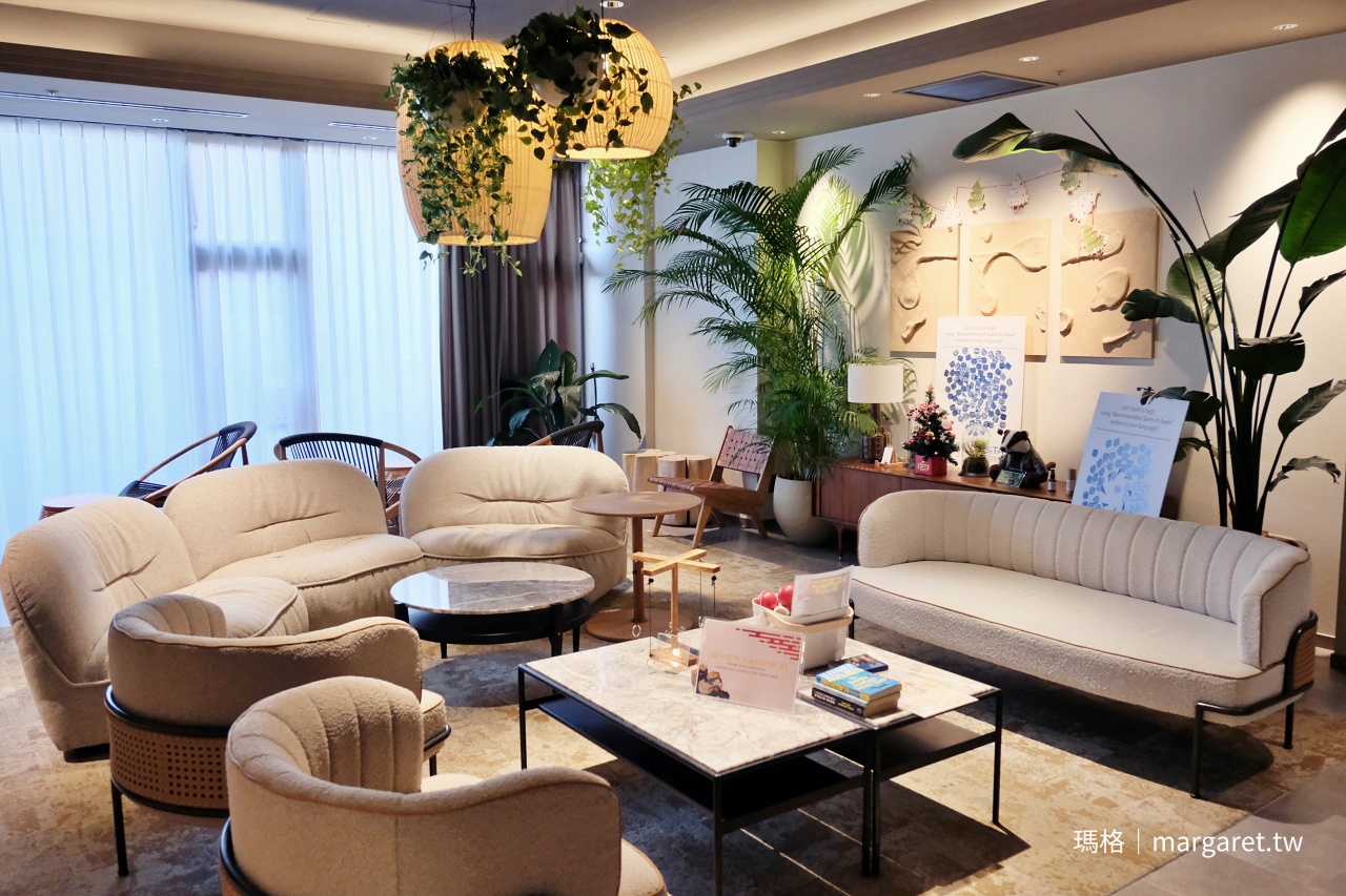 東急STAY四谷。天井花園Free Lounge｜房間專屬洗脫烘衣機、小廚房、智慧電視