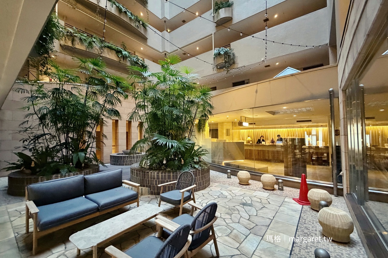 東急STAY四谷。天井花園Free Lounge｜房間專屬洗脫烘衣機、小廚房、智慧電視