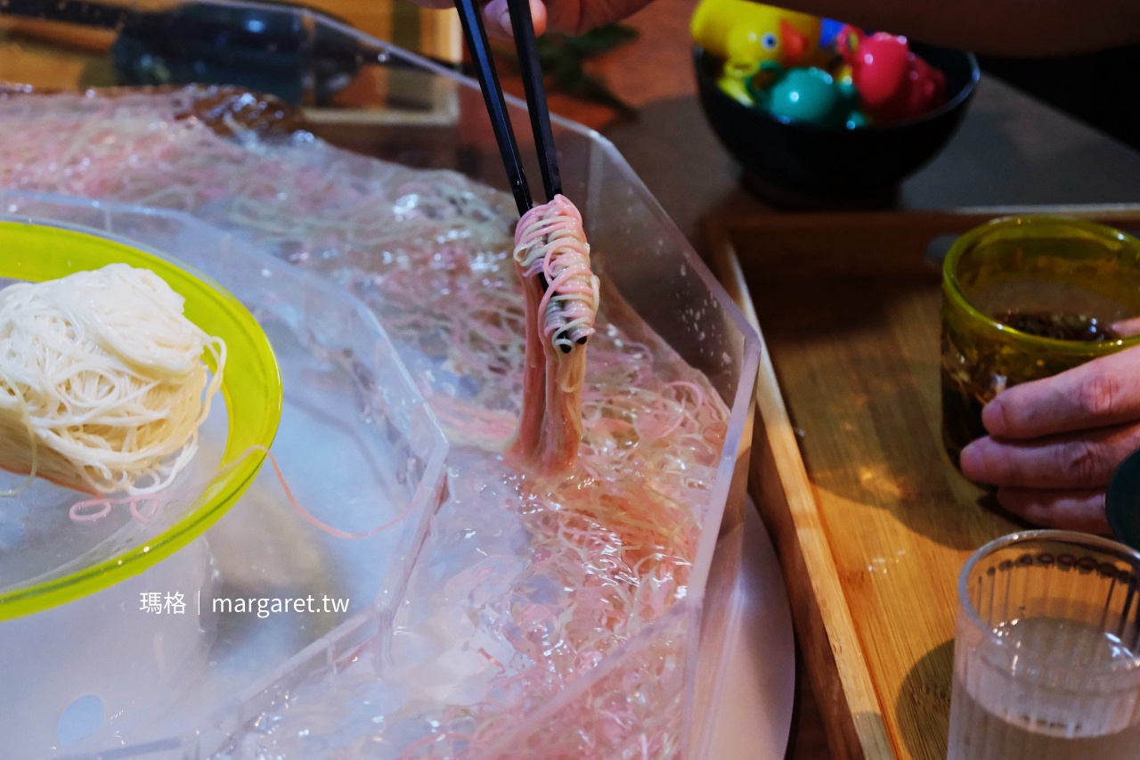 流舞食堂 四色手工素麵 流水冰鎮