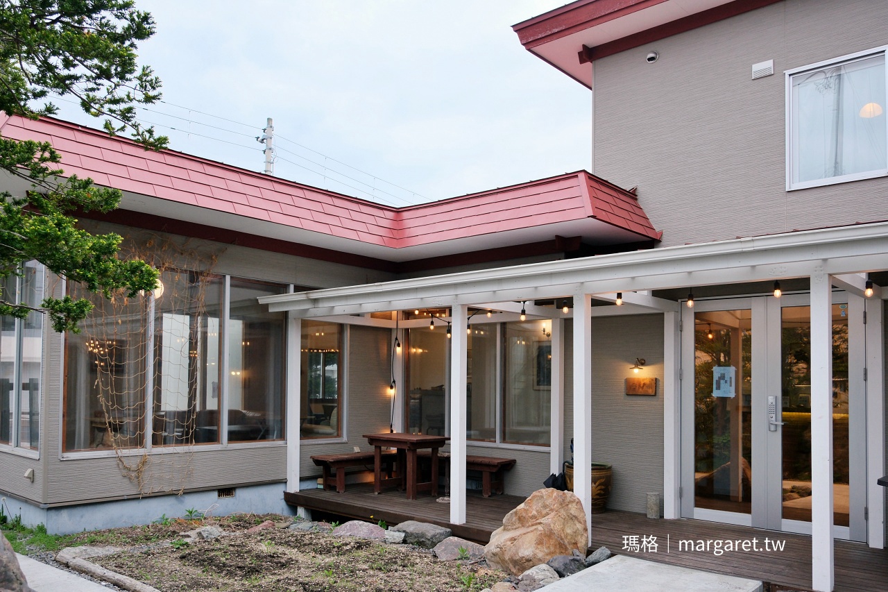 北海道白老町 haku hostel 入口