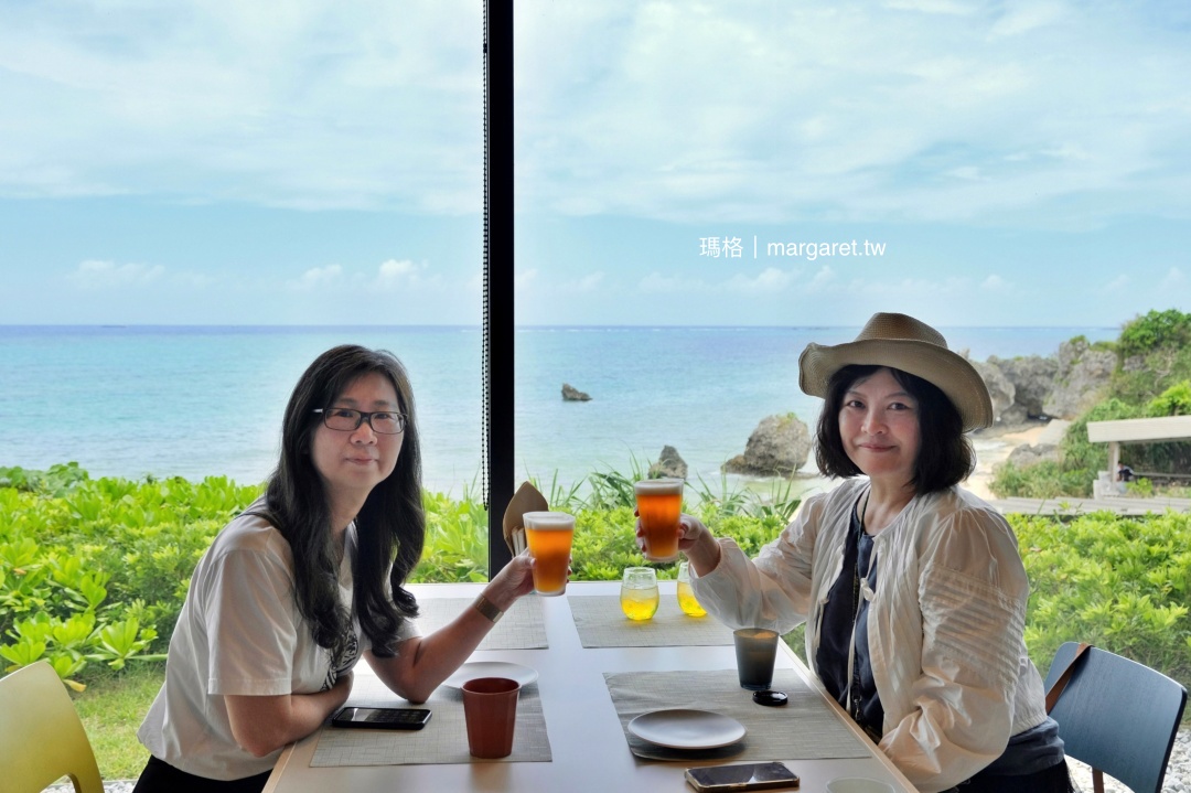 星野BANTA CAFE。沖繩最美海景咖啡？｜非住客也能享受的海灘