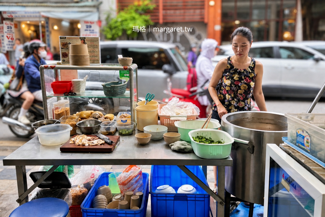 河內Phở Gà 26 街邊開放式料理台
