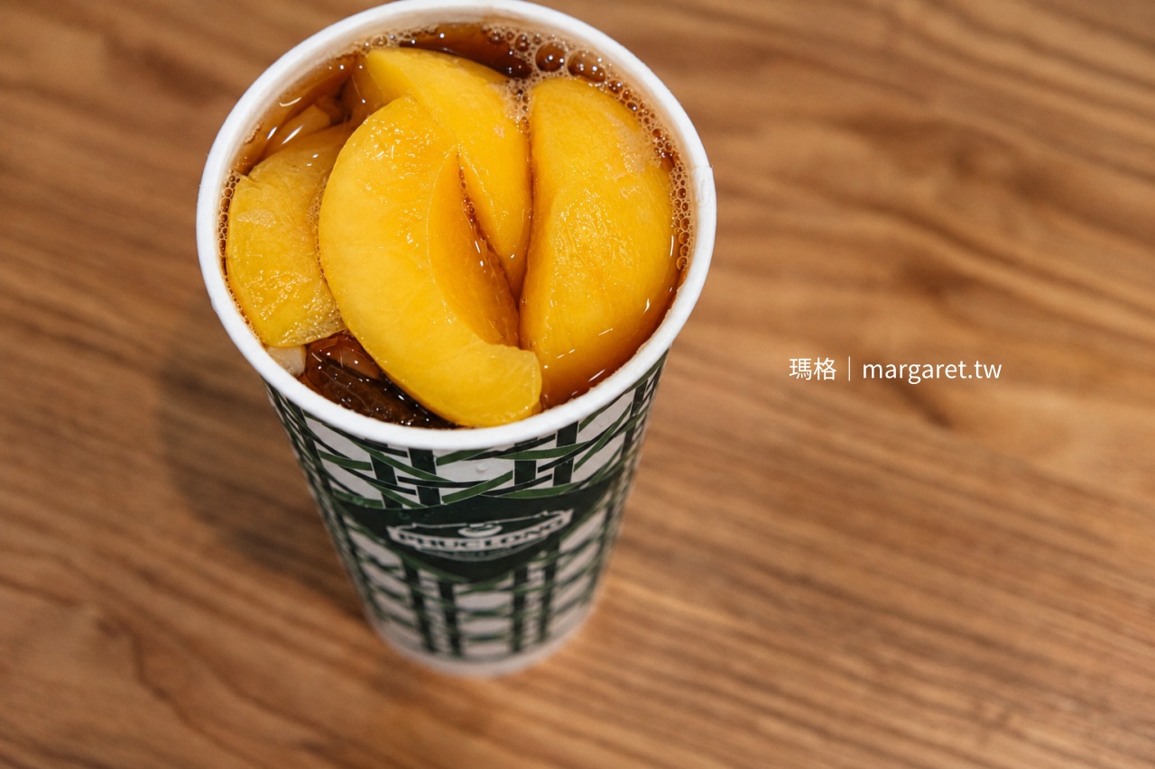 Phúc Long 水蜜桃茶 Trà Đào 與杯中黃桃