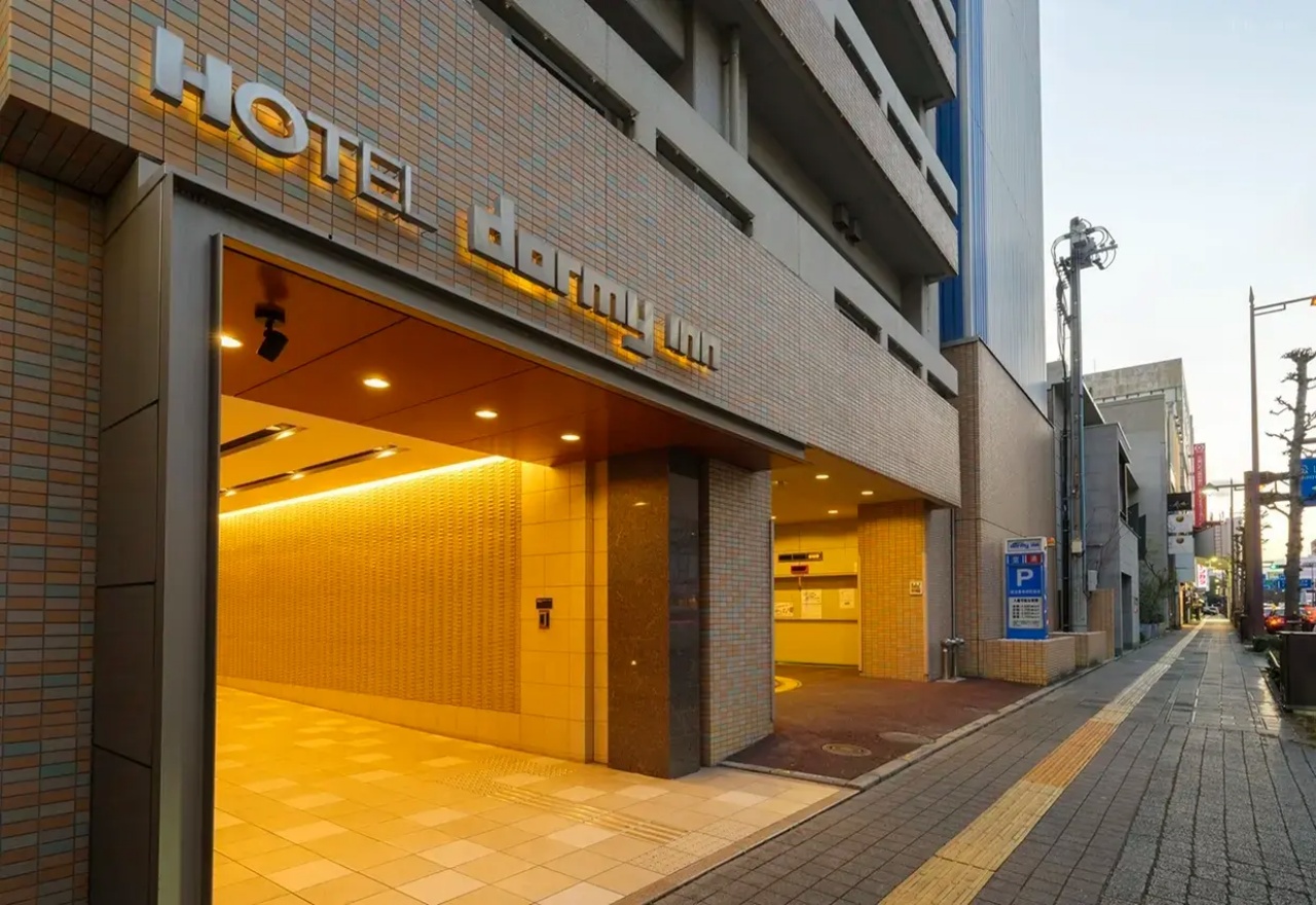 Dormy Inn高松 飯店外觀 商店街周邊夜景