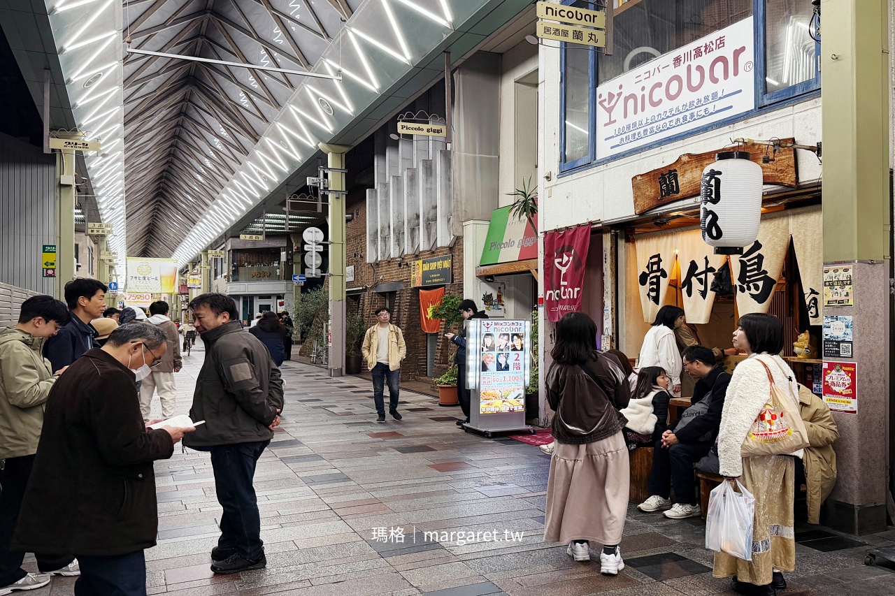 骨付鳥 蘭丸本店。高松讚岐美食｜烤雞搭高麗菜、雞油淋白飯是最經典吃法