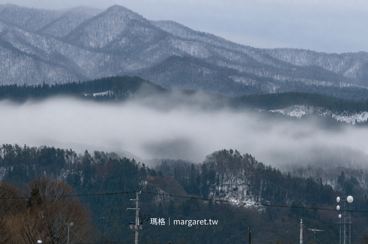 山形線沿途冬季雪景