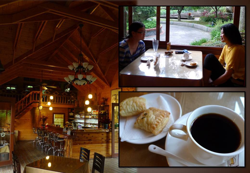 容園谷景觀渡假山莊的曼巴咖啡｜南庄山景咖啡