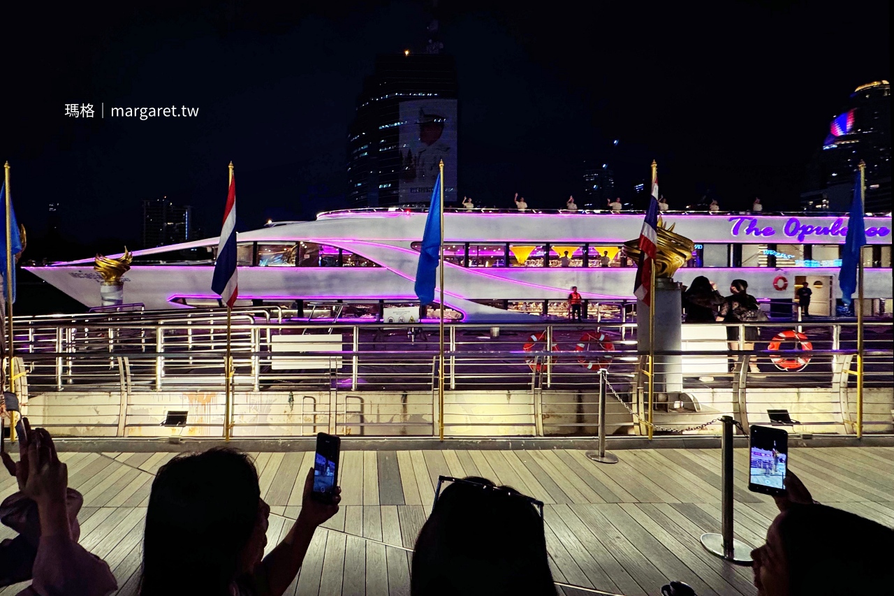 曼谷ICONSIAM暹羅天地碼頭Opulence豪華郵輪登船口。