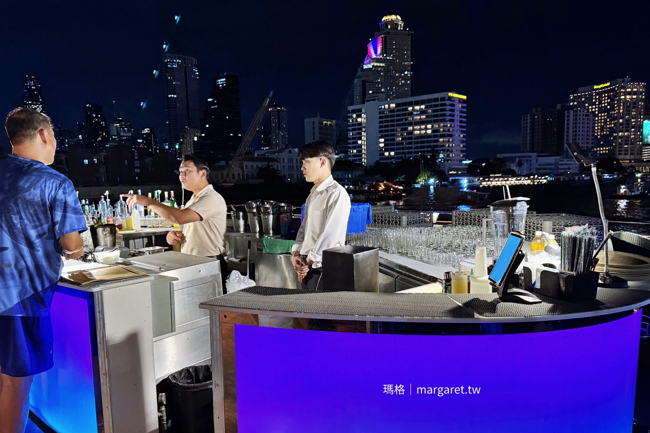 曼谷Opulence郵輪冷飲調酒吧檯。