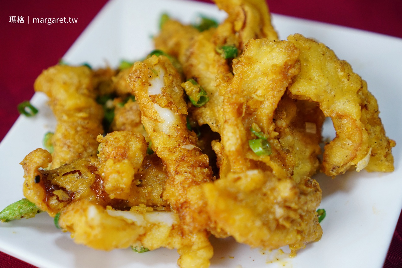 小李子美食料理館 鹽酥花枝 酥脆海鮮 嘉義合菜