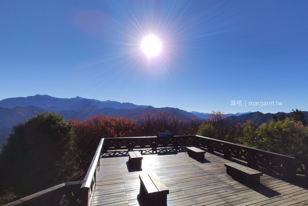 小笠原觀景台 阿里山新八景之一 360度環景觀賞日出 夕陽 雲海 星空 瑪格 圖寫生活