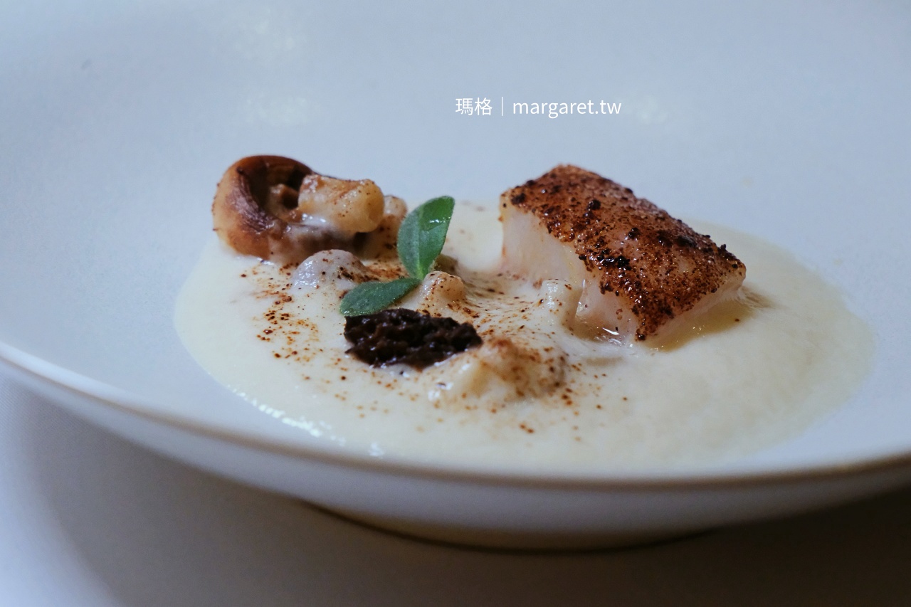 C'est Bon歐陸餐廳 干貝羊肚菇擺盤細節