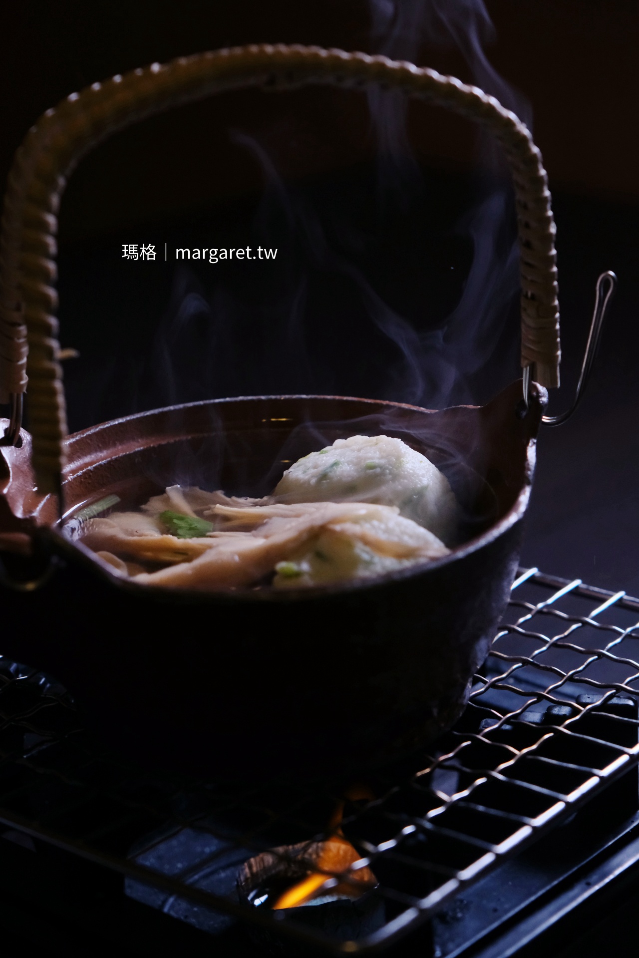 山形古窯土瓶蒸 鮭川村舞茸與高湯蒸氣