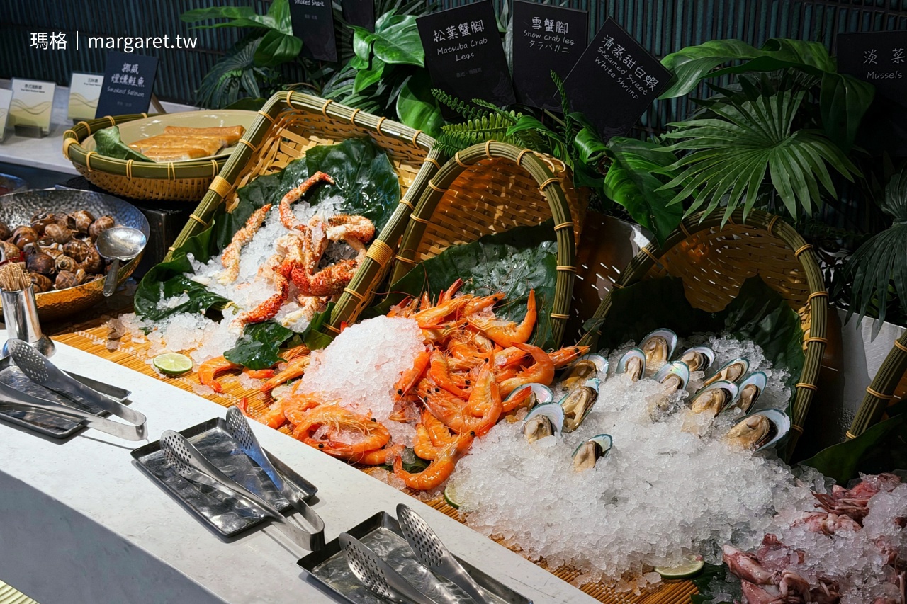 台北老爺Le Café 日料冷食區生魚片旭蟹吃到飽新鮮多樣
