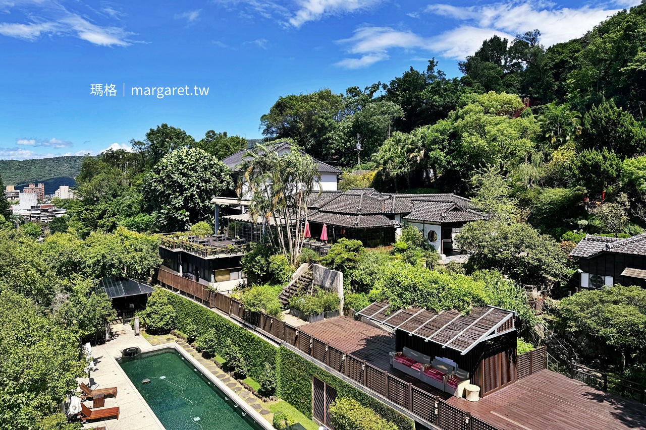 北投文物館 雍翠庭窗景俯瞰全景