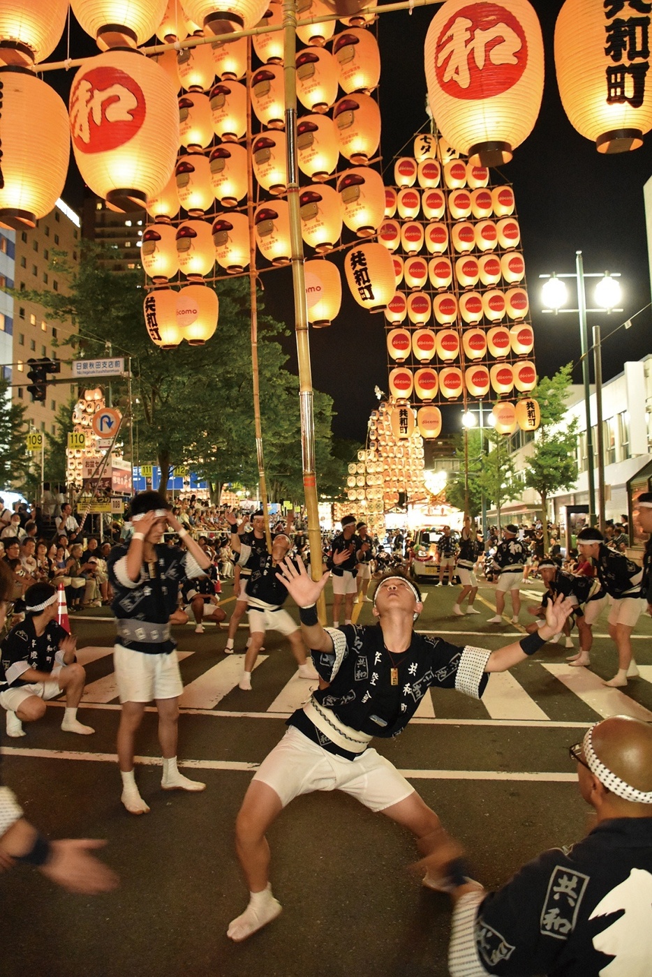 秋田市民俗藝能傳承館。竿燈技藝體驗｜日本東北三大祭：秋田竿燈祭